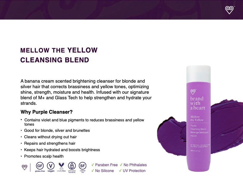Mellow The Yellow Purple Cleansing Blend
