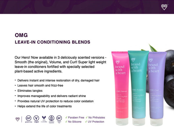 OMG VOLUME Leave-in Conditioning Blend
